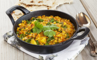 Spinach and Sweet Potato Curry