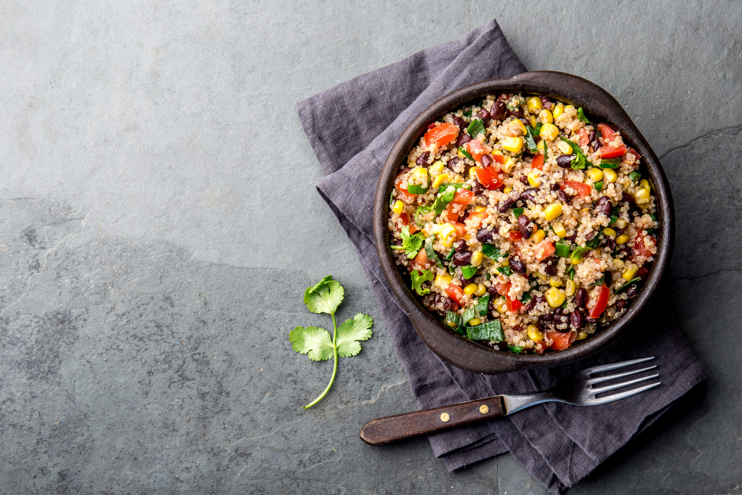 Quinoa and Black Beans