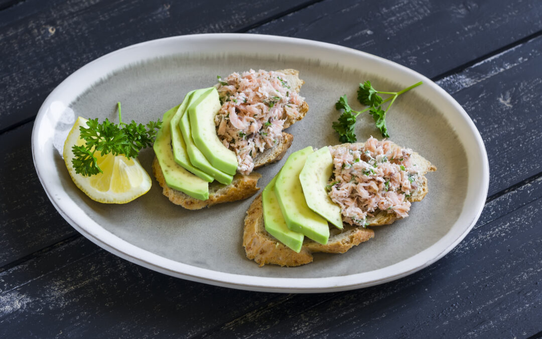 Smoked Salmon Crostini