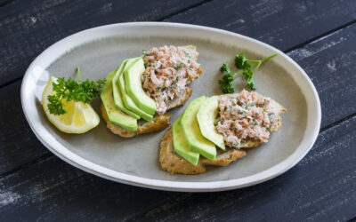 Smoked Salmon Crostini